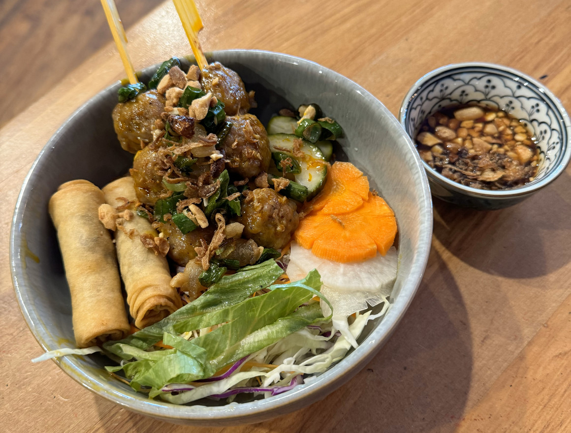 Noodle salad at Saigon Sister