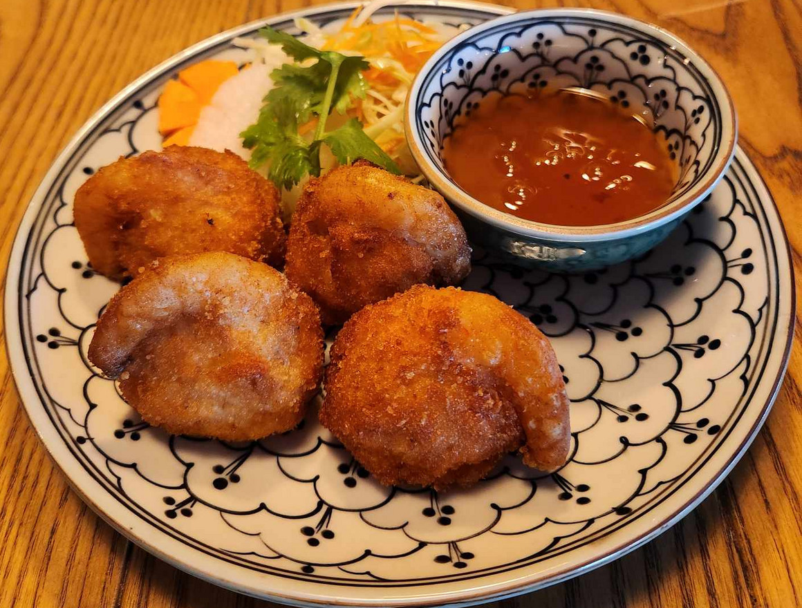 Prawn meat balls at Saigon Sister